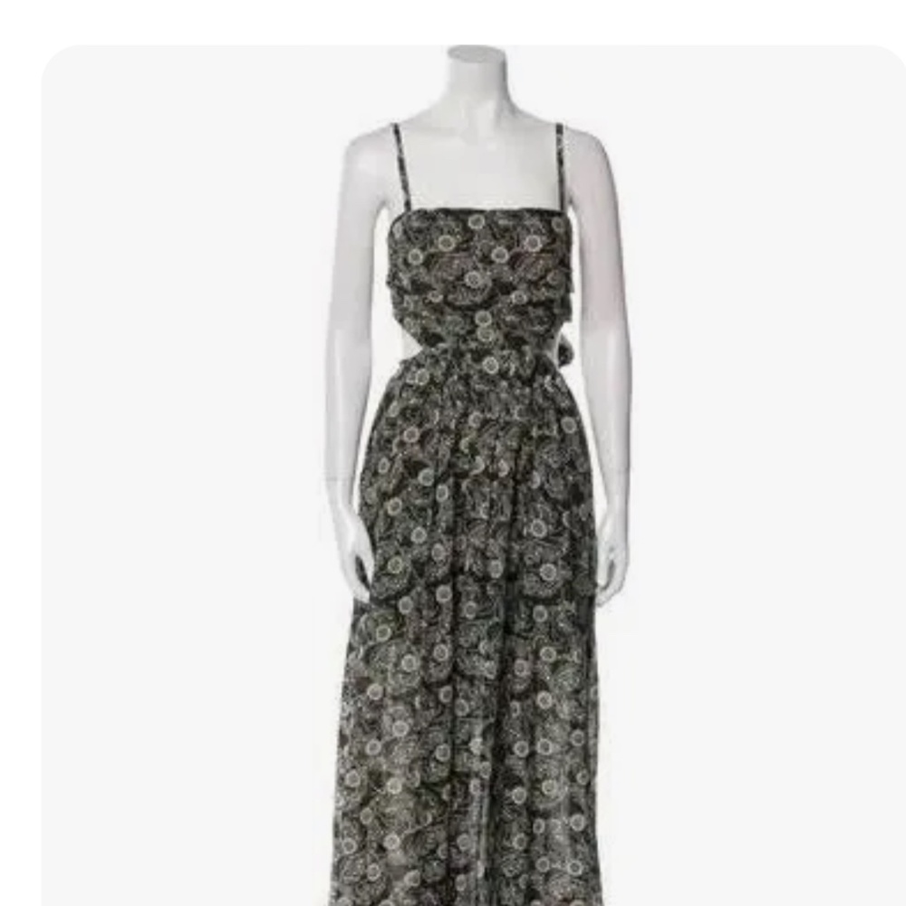 Rebecca Taylor silk blend maxi dress size 2 US